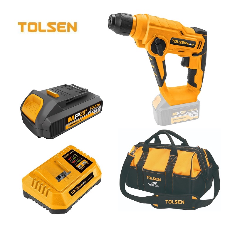 Picture of Tolsen 20V Cordless Rotary Hammer Set