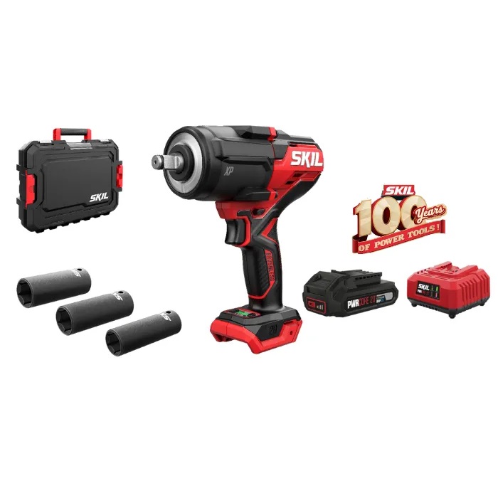 Picture of SKIL Impact Wrench 1/2" (case + 3 sockets)