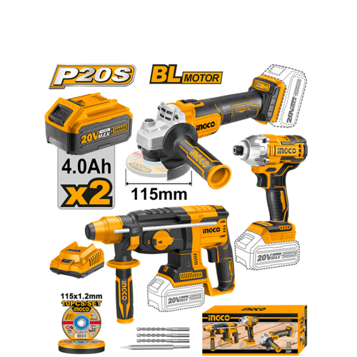 Picture of INGCO 20V 3pcs Combo Set
