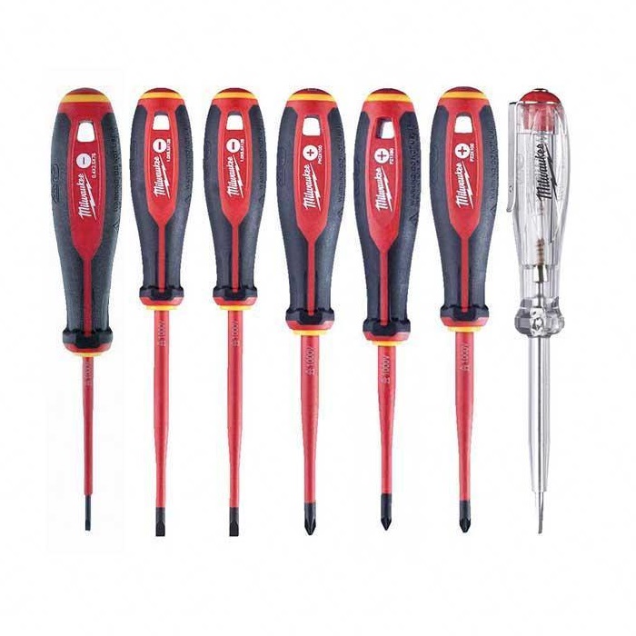 Picture of Milwaukee Insulated Screwdrivers 7pcs Set