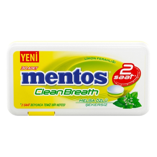 Picture of mentos clean breath lemon 21g (12)
