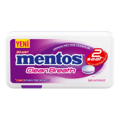 Picture of mentos clean breath grape 21g (12)
