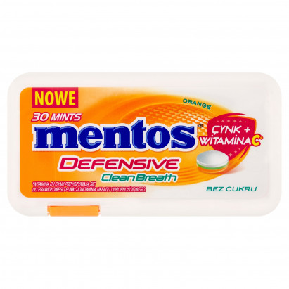Picture of mentos clean breath orange 21g (12)