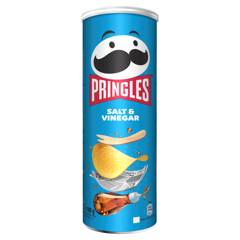 Picture of Pringles salt and vinegar 165G