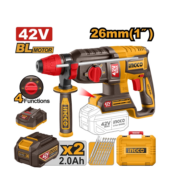 Picture of INGCO 42V Rotary Hammer