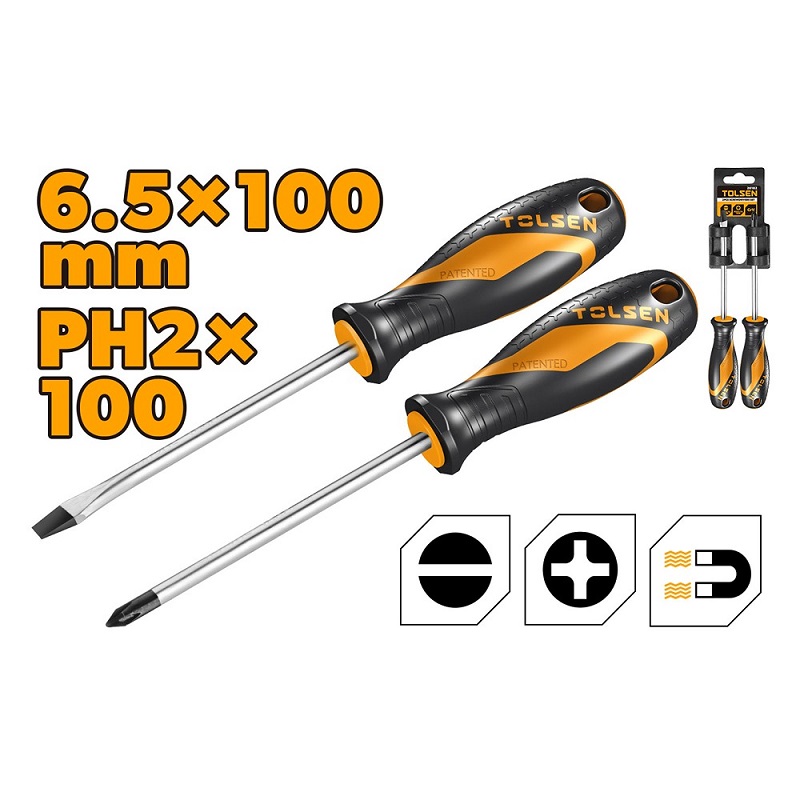 صورة Tolsen 2pcs screwdrivers
