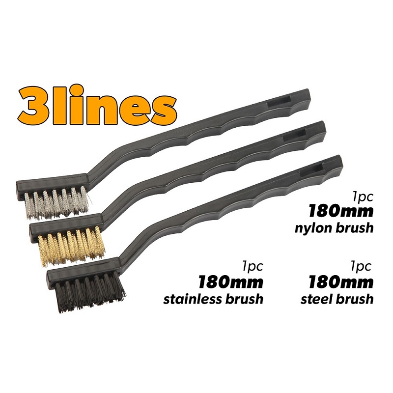 صورة Tolsen 3pcs wire brush set
