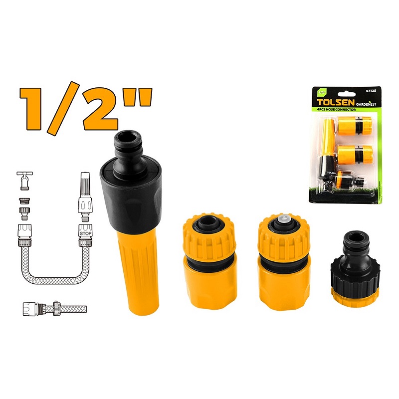 صورة Tolsen 4pcs Hose Connector

