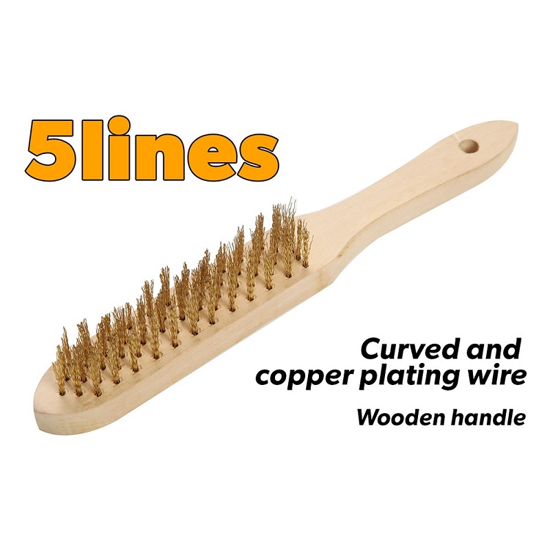صورة Tolsen 5 lines wire brush
