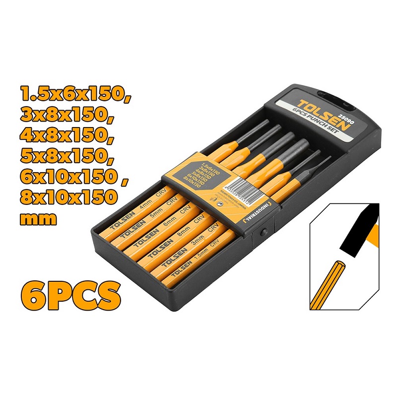 صورة Tolsen 6pcs punch set
