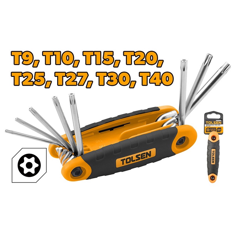 صورة Tolsen 8pcs torx set
