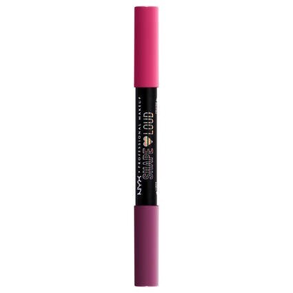 Picture of NYX Shape Loud Matte Lip Duo Pencil - Its a Lewk