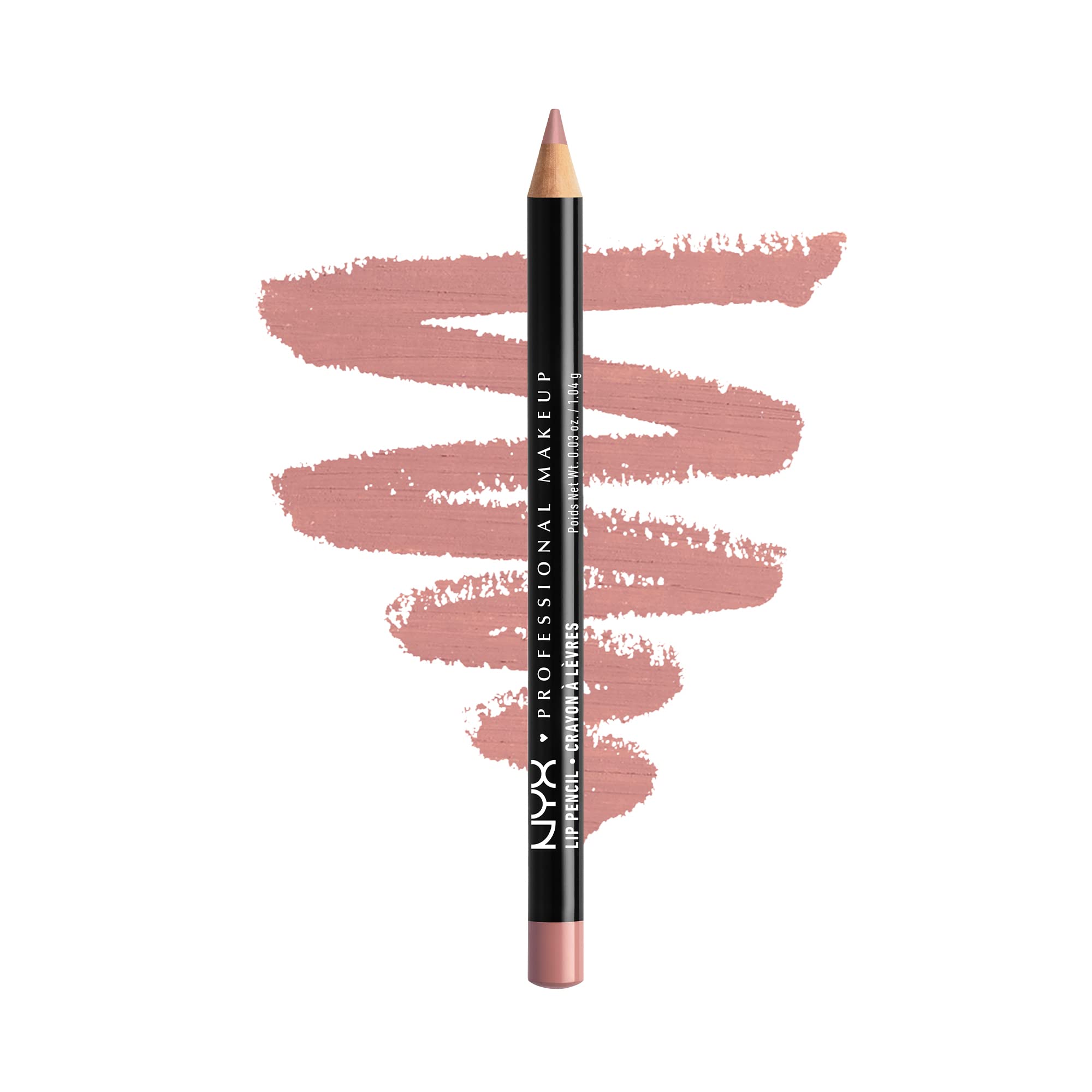 Picture of NYX PROFESSIONAL MAKEUP Slim Lip Pencil, Long-Lasting Creamy Lip Liner - Pale Pink