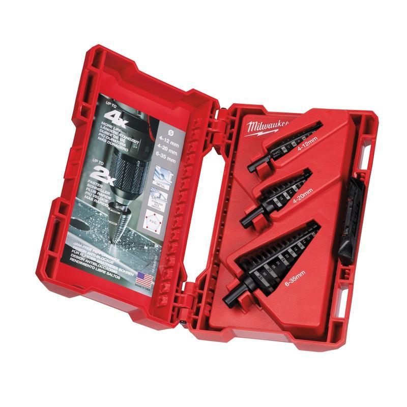Picture of Milwaukee 3pcs Step drill set