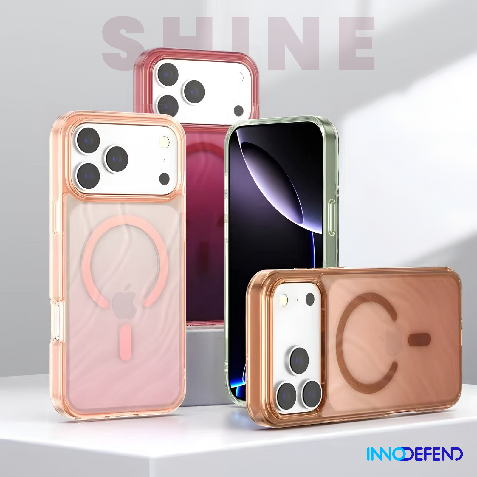 Picture of INNODEFEND Case Clarity Shine Magsafe